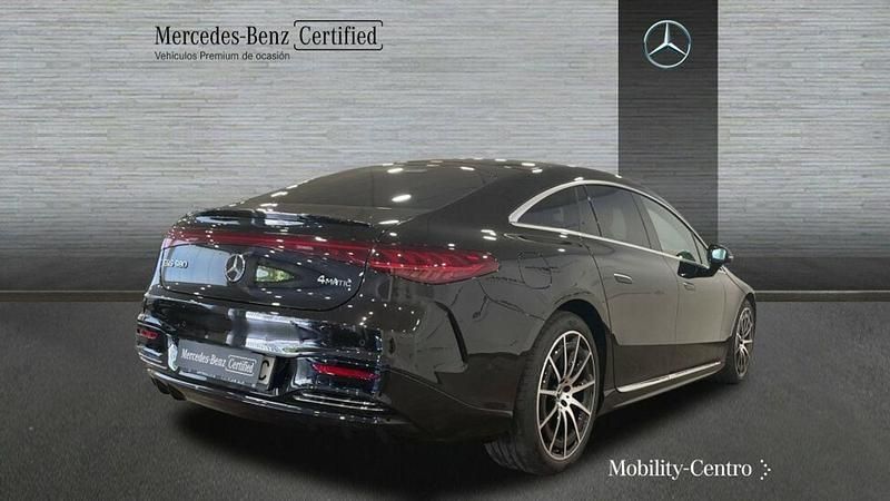 Usado Mercedes EQS580 Edition 384 kW (523 CV) 2022 Negro Berlina