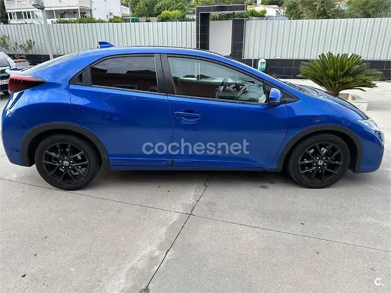 Usado Honda Civic Sport 120 CV (88 kW) 2015 Azul Berlina