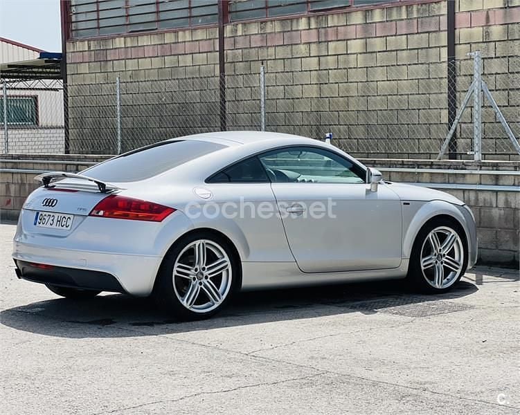Usado Audi TT S-Line 160 CV (117 kW) 2011 Gris / plata Coupe