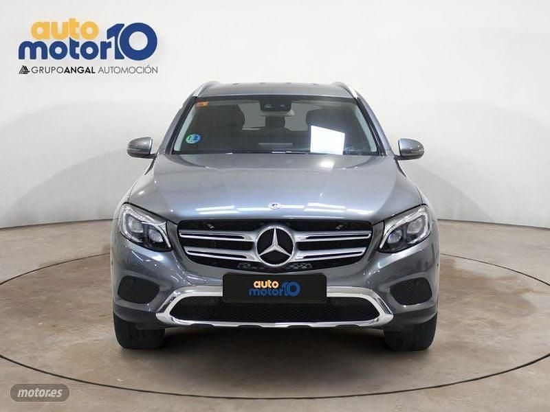 Usado Mercedes GLC350 320 CV (235 kW) 2017 Gris selenita SUV