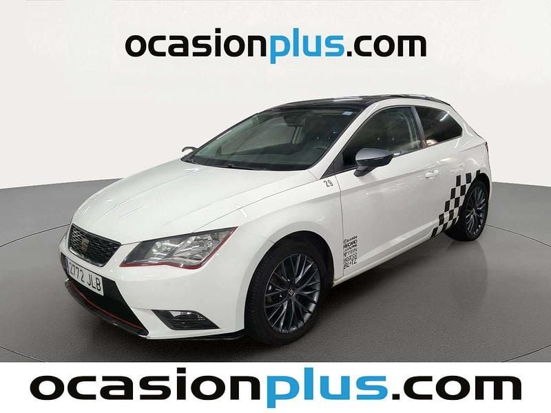 Usado Seat Leon CONNECT 110 CV (80 kW) 2016 Blanco Utilitario