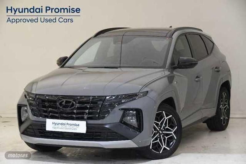 Usado Hyundai Tucson N Line 136 CV (100 kW) 2024 Verde SUV