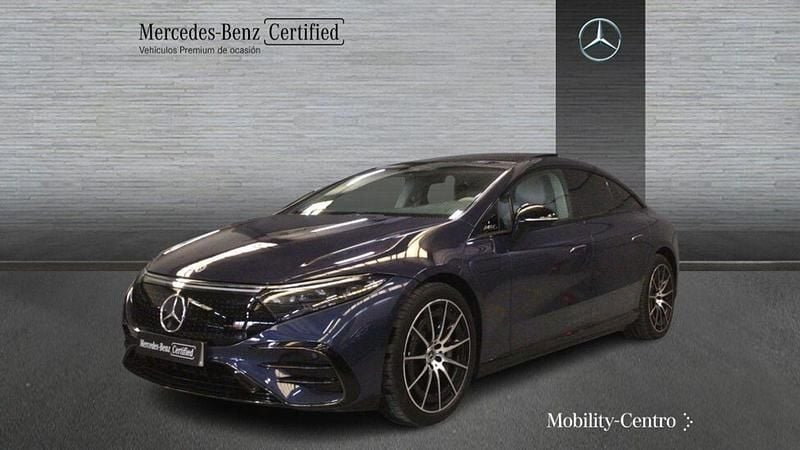 Nuevo Mercedes EQS450+ Edition 264 kW (360 CV) 2025 Azul sodalita Berlina