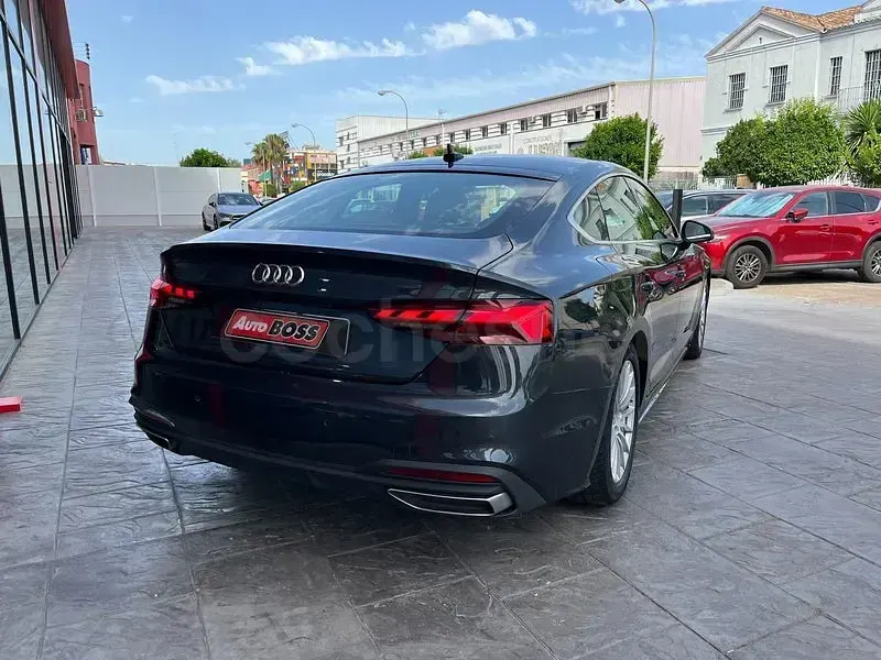 Usado Audi A5 Sportback S-Line 163 CV (119 kW) 2021 Gris / plata Utilitario