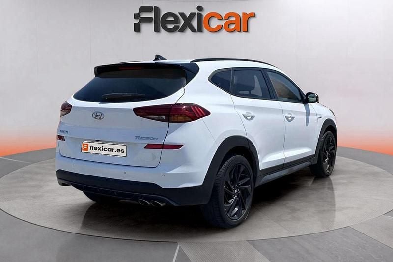 Usado Hyundai Tucson N Line 136 CV (100 kW) 2020 Blanco SUV