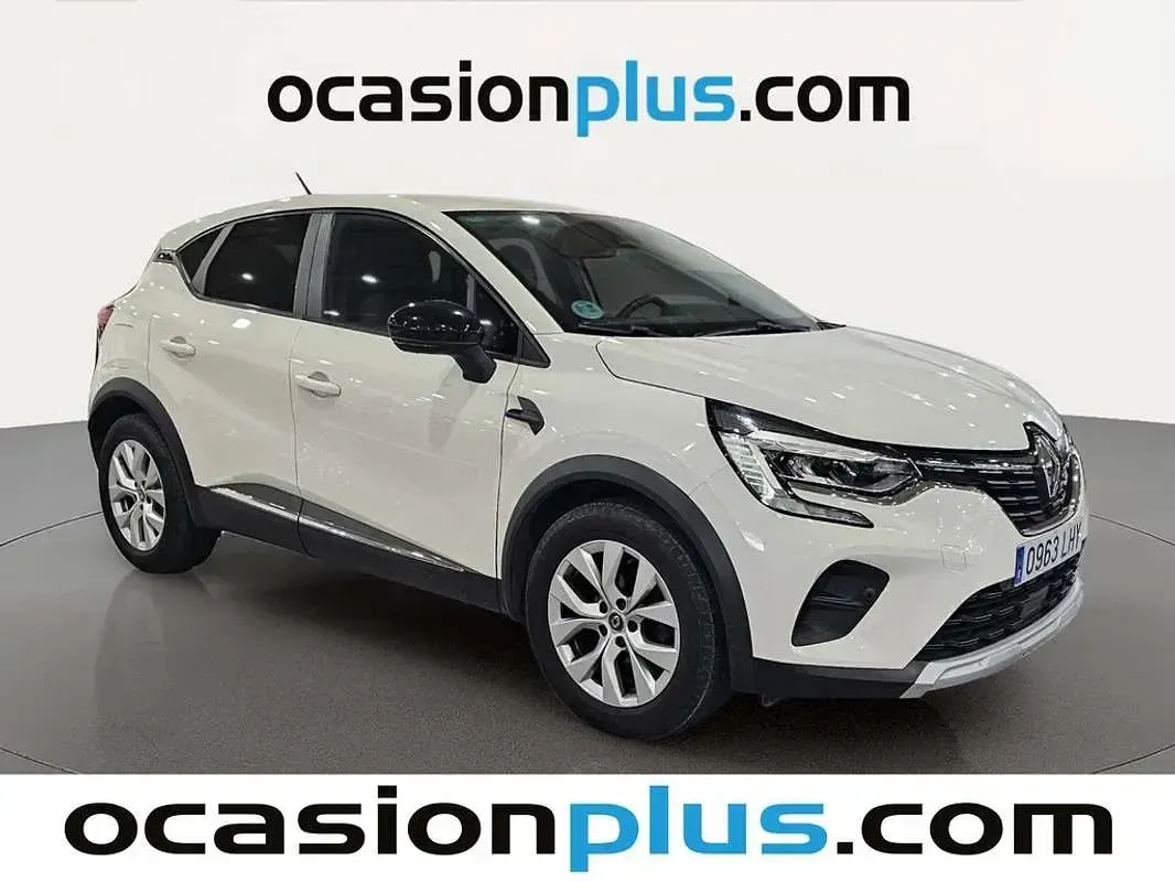 Usado Renault Captur Intens 131 CV (96 kW) 2020 Blanco SUV