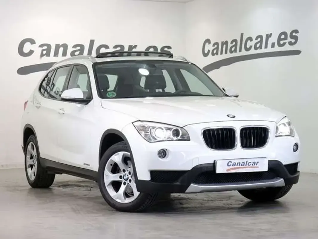 Usado BMW X1 150 CV (110 kW) 2013 Blanco SUV