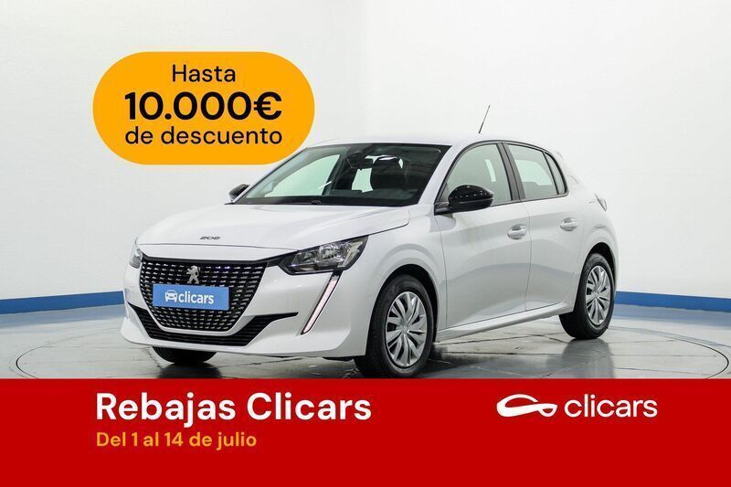 Blanco Usado 2023 Peugeot 208 Active Utilitario | 14.990 € (Precio justo) - Imagen 1/4