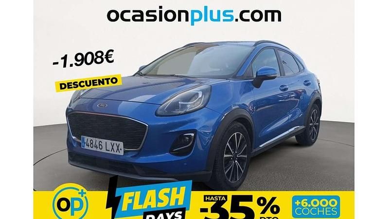 Usado Ford Puma Titanium 125 CV (91 kW) 2022 Azul SUV