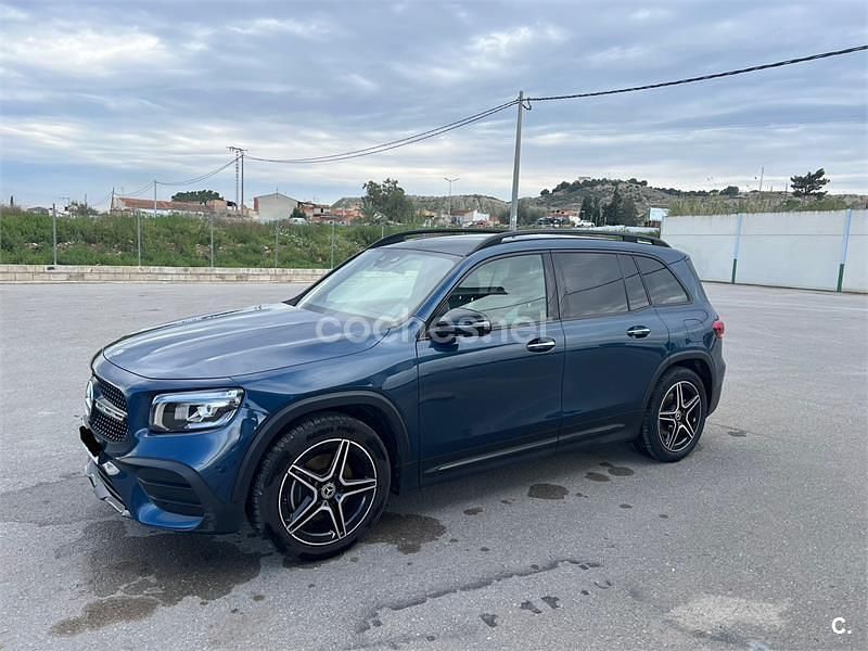 Usado Mercedes GLB200 150 CV (110 kW) 2021 Azul SUV