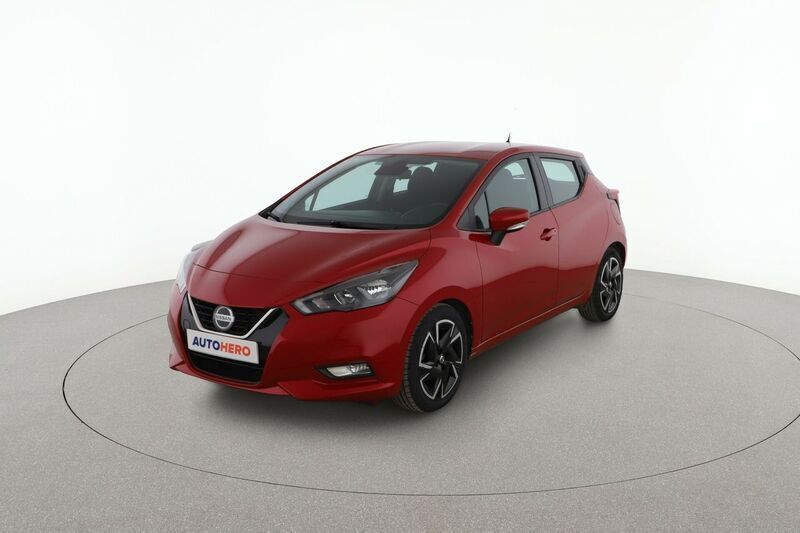 Rojo Usado 2021 Nissan Micra Acenta Utilitario | 12.599 € (Precio justo) - Imagen 1/3