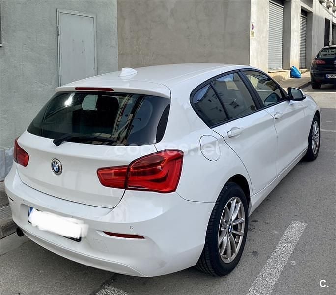 Usado BMW 116 136 CV (100 kW) 2015 Blanco Utilitario