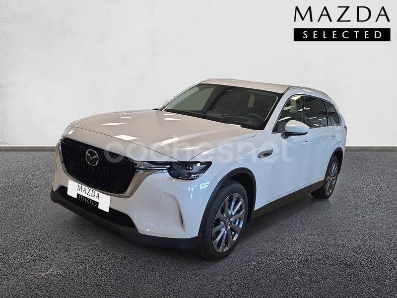 Blanco Nuevo 2025 Mazda CX-80 Exclusive-Line SUV | 57.900 € (Buen precio) - Imagen 1/4