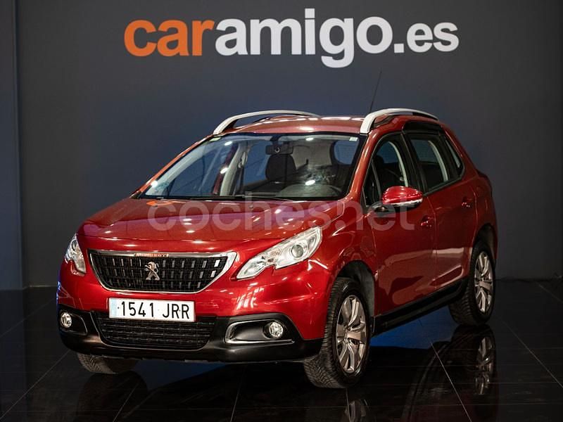 Granate Usado 2016 Peugeot 2008 Active SUV | 7450 € (Precio justo) - Imagen 1/3