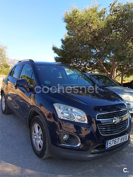 Usado Chevrolet Trax LS 130 CV (95 kW) 2014 Azul SUV