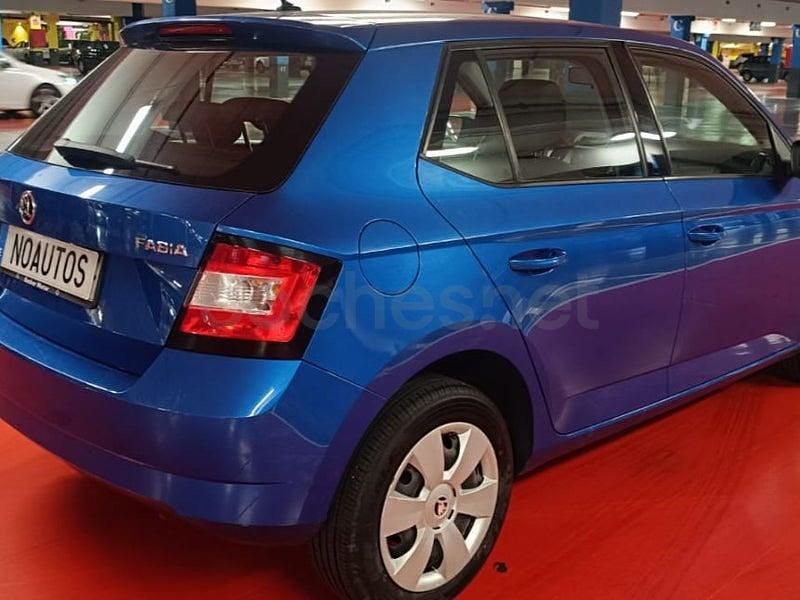 Brugt Skoda Fabia Active 75 HK (55 kW) 2015 Blå Sedan