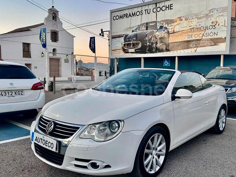 Blanco Usado 2007 VW Eos Individual Descapotable | 7990 € (Precio justo) - Imagen 1/4
