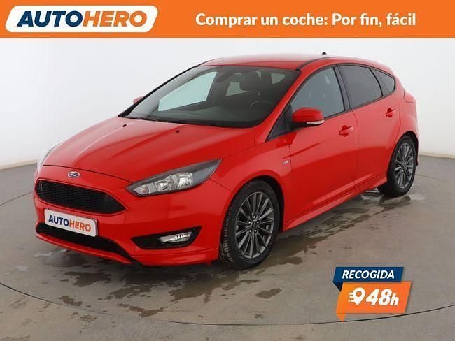 Usado Ford Focus ST-Line 125 CV (91 kW) 2017 Rojo Berlina