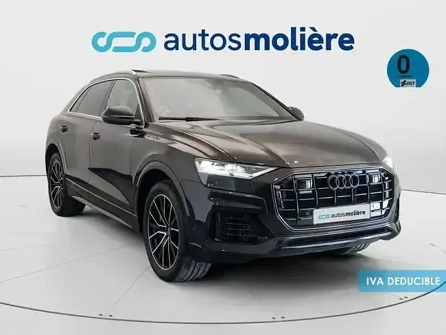 Usado Audi Q8 S-Line 381 CV (280 kW) 2022 Negro SUV