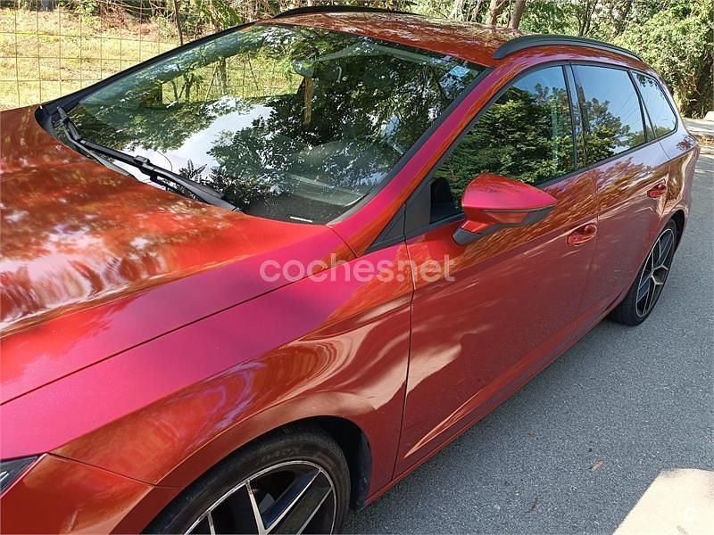 Brugt Seat Leon ST FR 184 HK (135 kW) 2019 Rød Stationcar