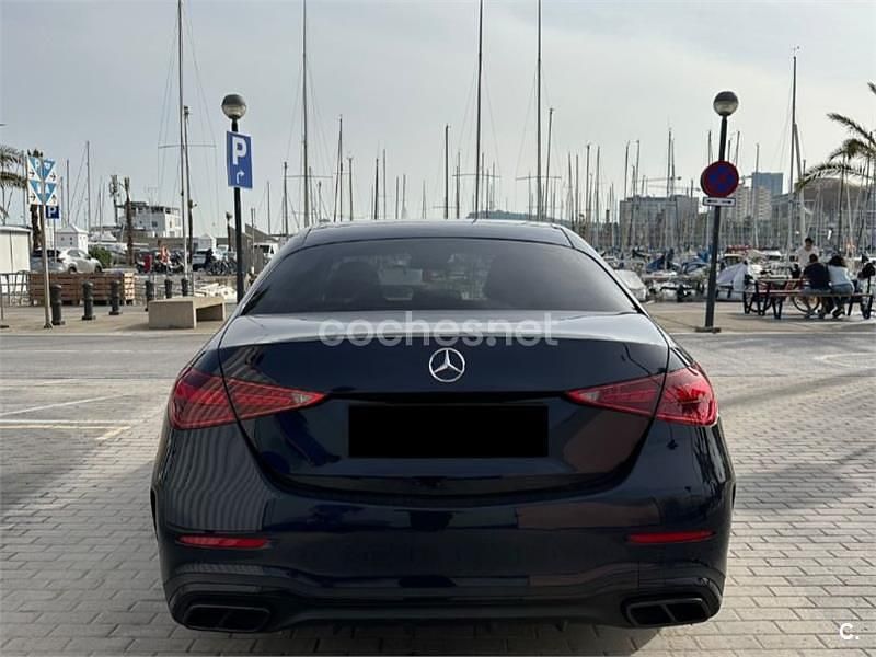 Usado Mercedes C220 200 CV (147 kW) 2021 Negro Berlina