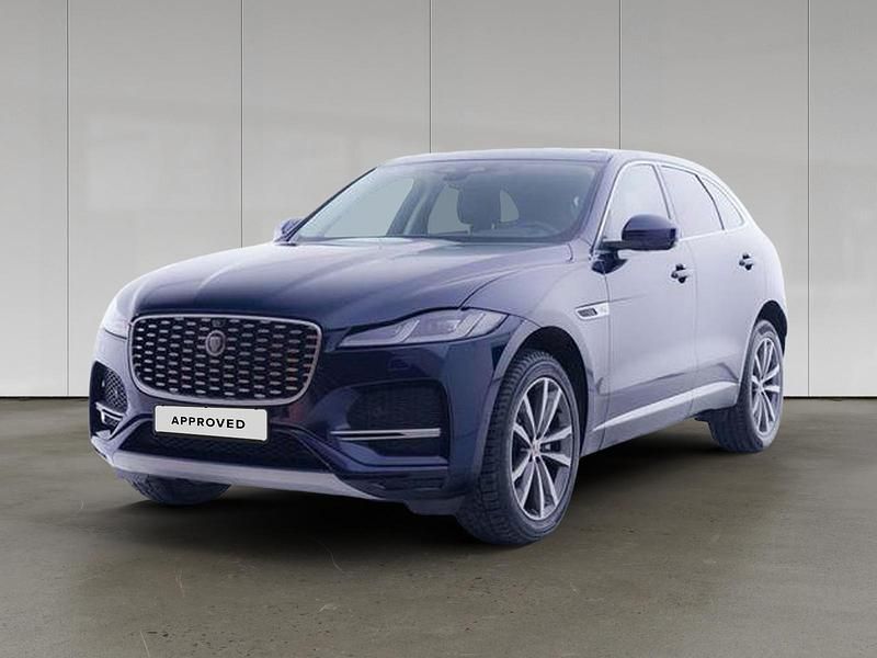 Portofino blue Usado 2021 Jaguar F-Pace SE SUV | 53.900 € - Imagen 1/4
