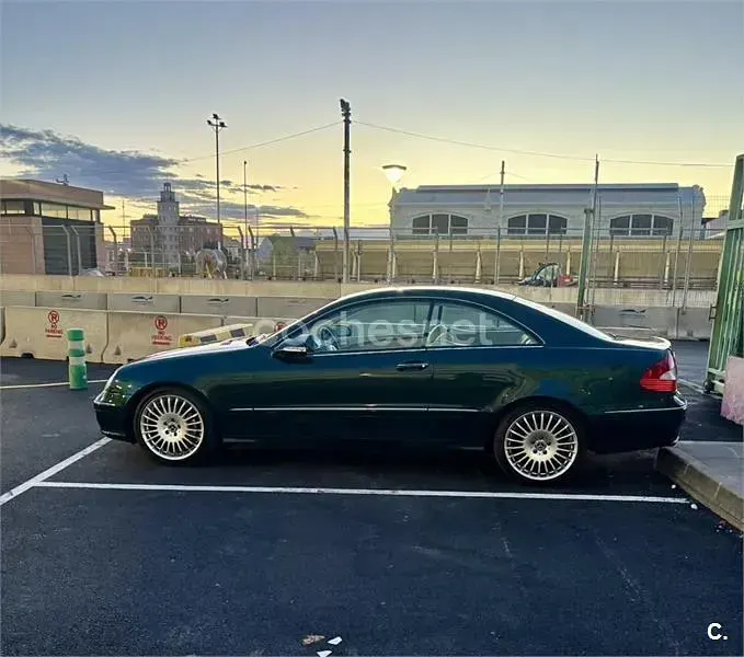 Usado Mercedes CLK320 Elegance 218 CV (160 kW) 2002 Verde Coupe