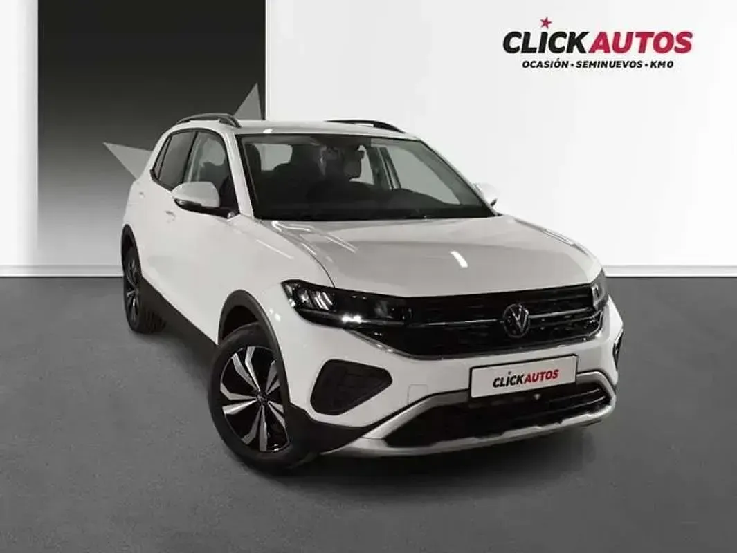 Usado VW T-Cross 95 CV (69 kW) 2025 Blanco SUV