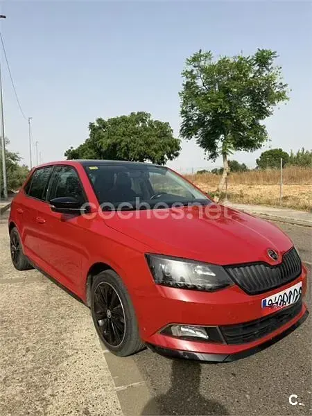 Usado Skoda Fabia Monte Carlo 105 CV (77 kW) 2015 Rojo Berlina