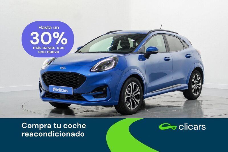 Azul Usado 2022 Ford Puma ST-Line SUV | 17.990 € (Precio justo) - Imagen 1/4