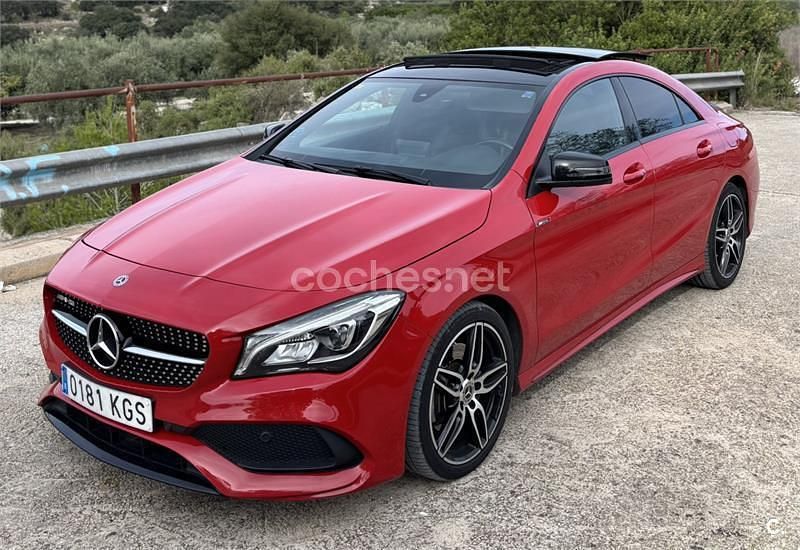 Usado Mercedes CLA220 177 CV (130 kW) 2018 Rojo Berlina