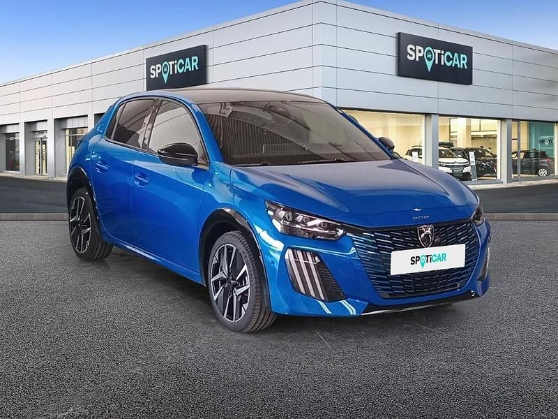 Usado Peugeot 208 GT 136 CV (100 kW) 2024 Azul Utilitario