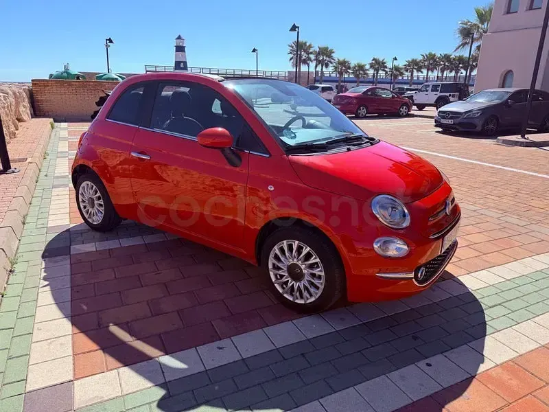 Usado Fiat 500C Dolcevita 70 CV (51 kW) 2024 Naranja Descapotable