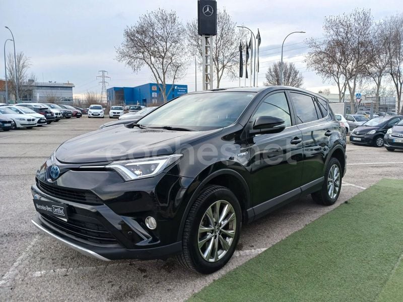 Negro Usado 2016 Toyota RAV4 Hybrid Advance SUV | 21.500 € (Precio justo) - Imagen 1/4