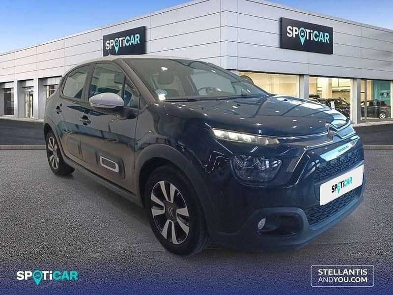 Usado Citroën C3 Feel 110 CV (80 kW) 2021 Negro Utilitario