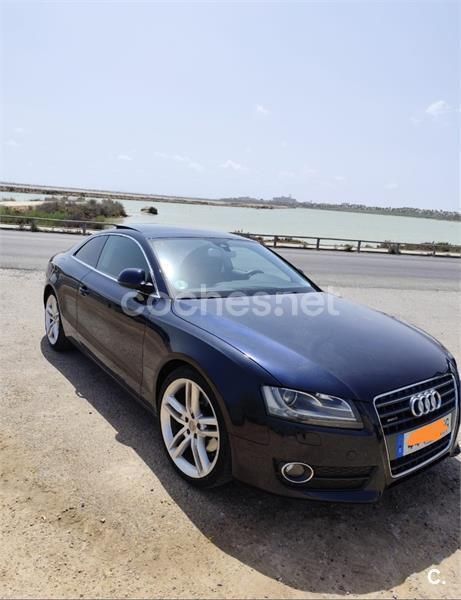 Azul Usado 2009 Audi A5 S-Line Coupe | 12.700 € (Precio justo) - Imagen 1/4