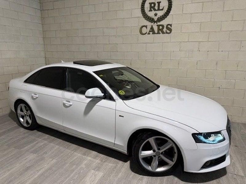 Usado Audi A4 S-Line 143 CV (105 kW) 2009 Blanco Berlina