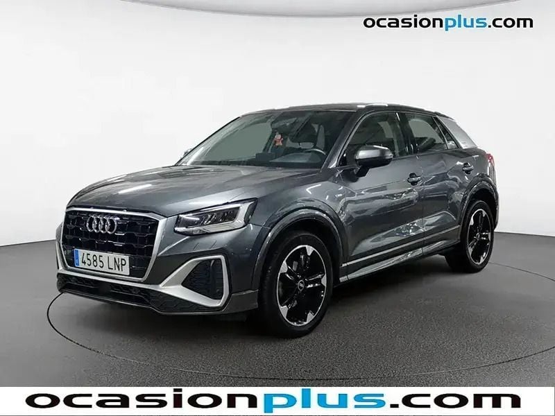Gris Usado 2021 Audi Q2 S-Line SUV | 22.455 € (Precio justo) - Imagen 1/4