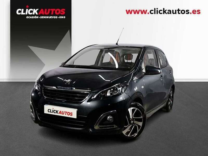 Gris Usado 2021 Peugeot 108 Allure Utilitario | 8650 € (Buen precio) - Imagen 1/4
