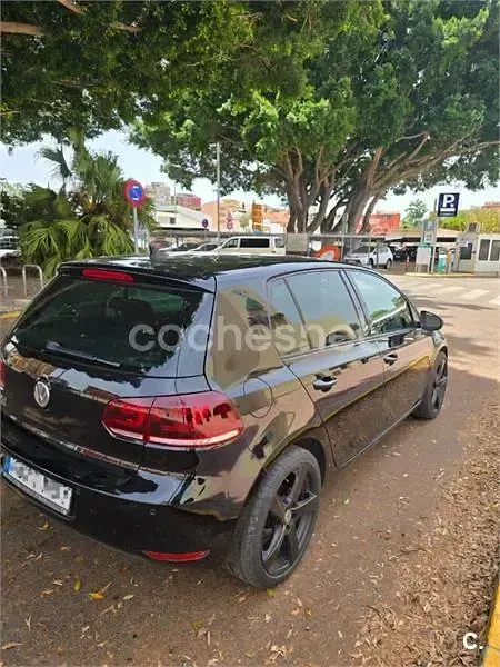 Usado VW Golf VI Sport 105 CV (77 kW) 2011 Negro Utilitario