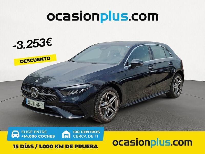 Negro Usado 2024 Mercedes A160 Berlina | 33.900 € (Precio justo) - Imagen 1/4