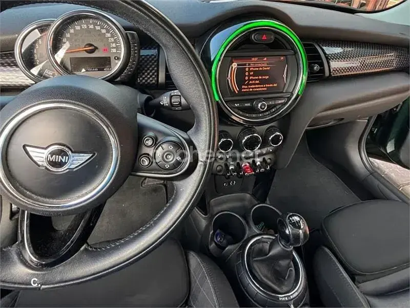Usado Mini Cooper S 192 CV (141 kW) 2015 Verde Utilitario