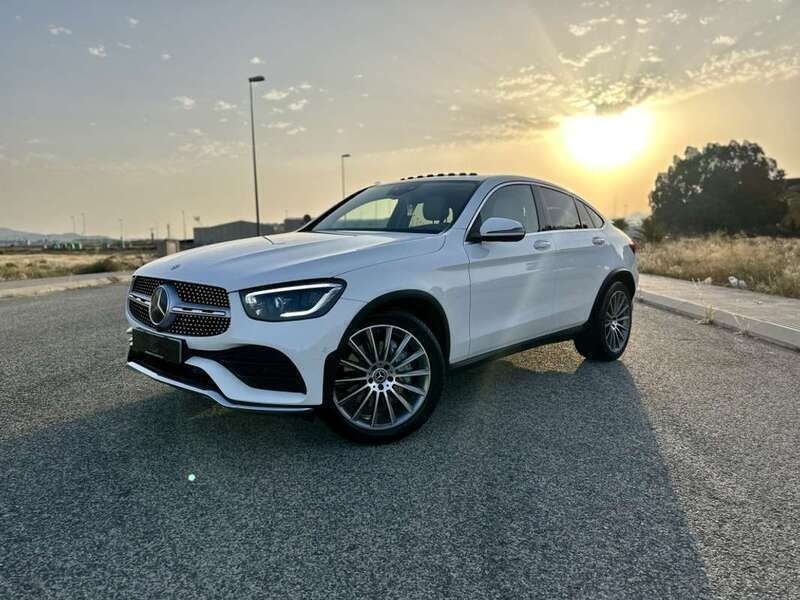 Blanco Usado 2021 Mercedes GLC300 Coupe | 44.990 € (Precio justo) - Imagen 1/4