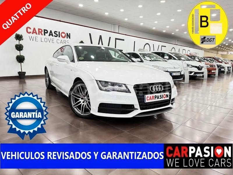Blanco Usado 2013 Audi A7 Sportback Comfort Utilitario | 19.300 € (Un poco caro) - Imagen 1/4