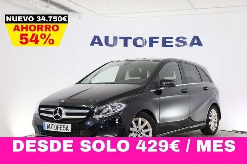 Negro Usado 2017 Mercedes B150 Monovolumen | 15.850 € - Imagen 1/4