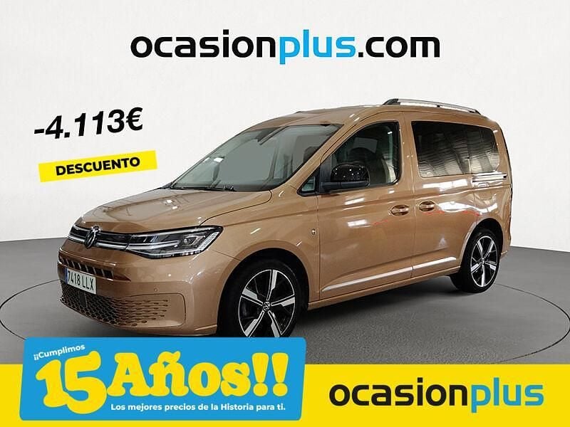 Marrón Usado 2020 VW Caddy Life Monovolumen | 23.250 € (Precio justo) - Imagen 1/4