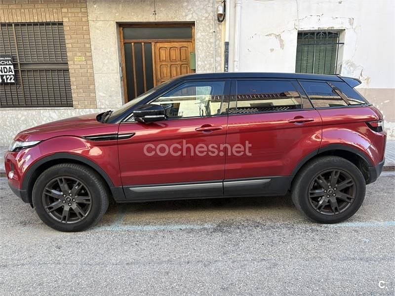 Rojo Usado 2012 Land Rover Range Rover evoque Dynamic SUV | 12.000 € (Buen precio) - Imagen 1/4