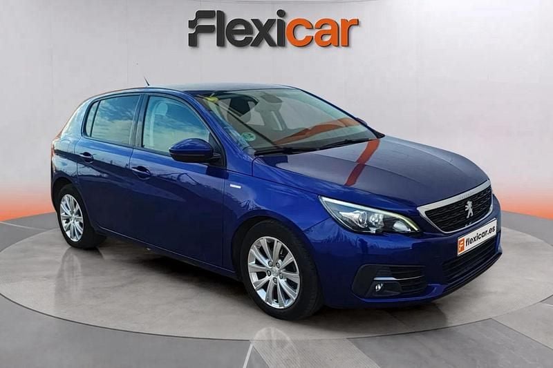 Azul Usado 2020 Peugeot 308 Style Berlina | 9490 € (Buen precio) - Imagen 1/4