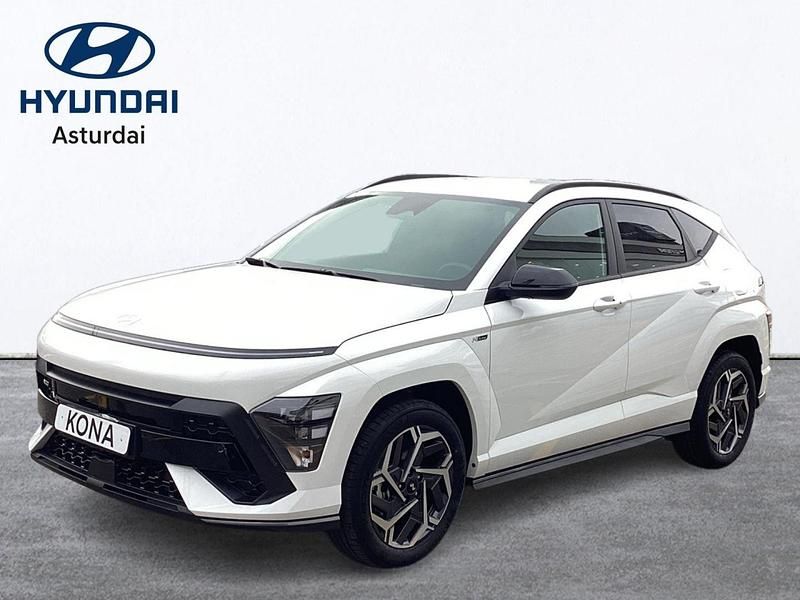 Atlas white (sólido) Nuevo 2025 Hyundai Kona N Line SUV | 30.990 € (Un poco caro) - Imagen 1/4