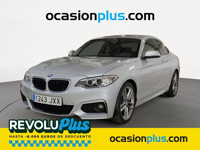 Gris / plata Usado 2017 BMW 218 Coupe | 21.500 € (Buen precio) - Imagen 1/4